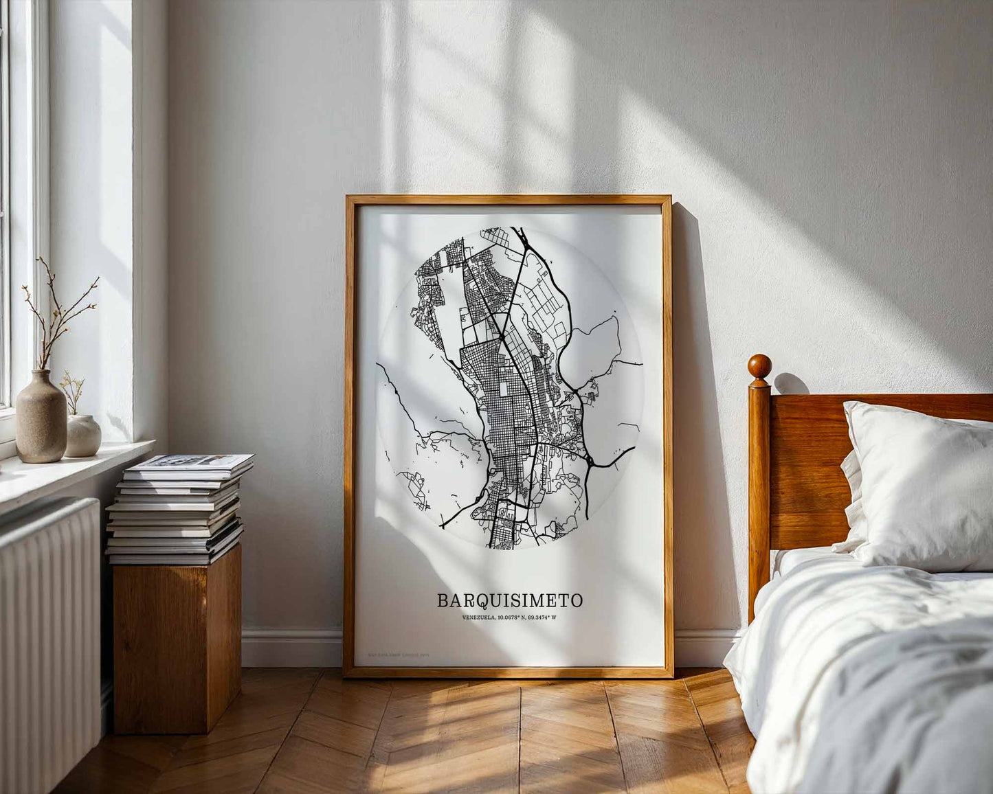 Minimalist Barquisimeto city Print | Modern Wall Art | Barquisimeto Poster Decor