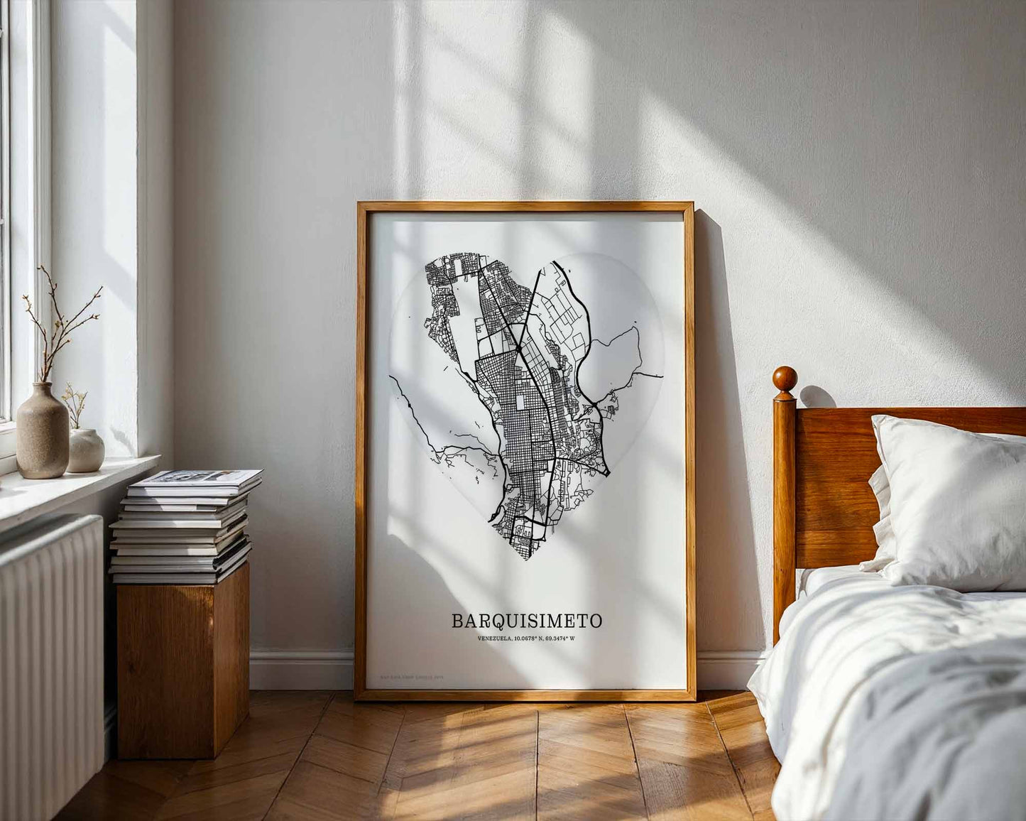 Minimalist Barquisimeto city Print | Modern Wall Art | Barquisimeto Poster Decor