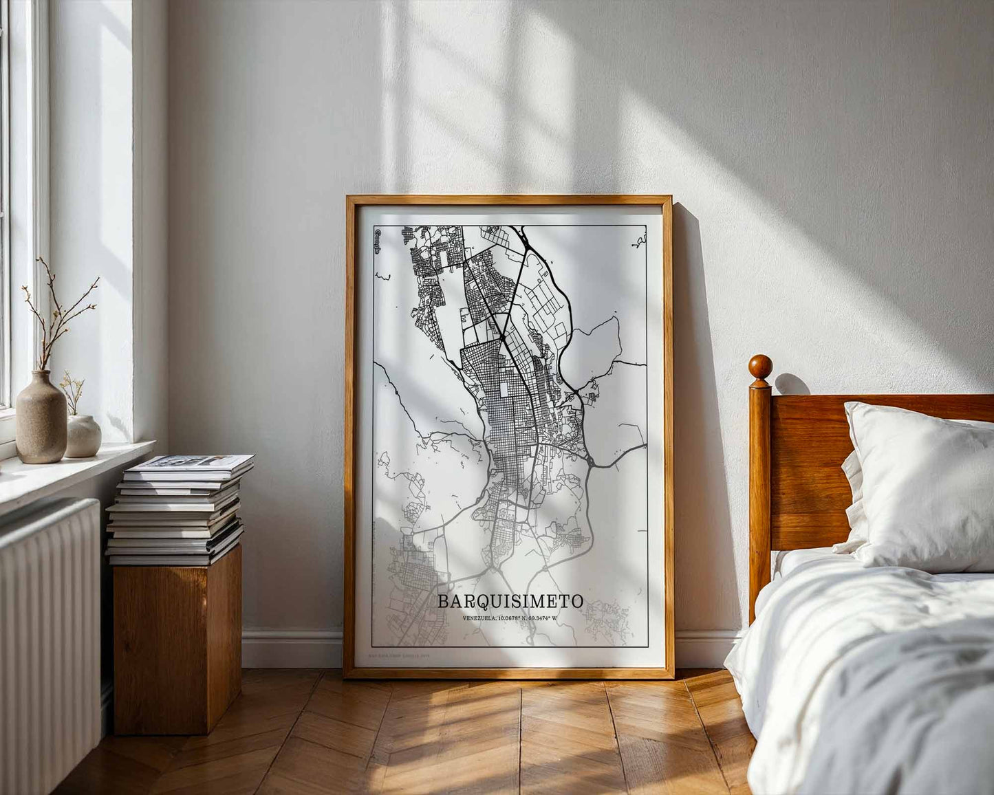 Minimalist Barquisimeto city Print | Modern Wall Art | Barquisimeto Poster Decor